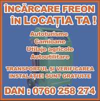 Încărcare freon in locația ta !