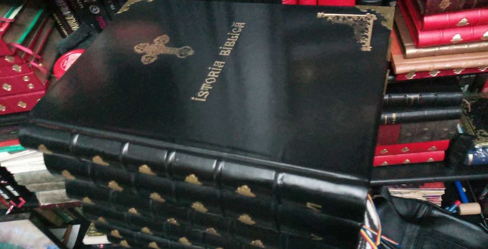 Istoria Biblica Noul si Vechiul Testament in 6 Tomuri-an 1947-leg LUX