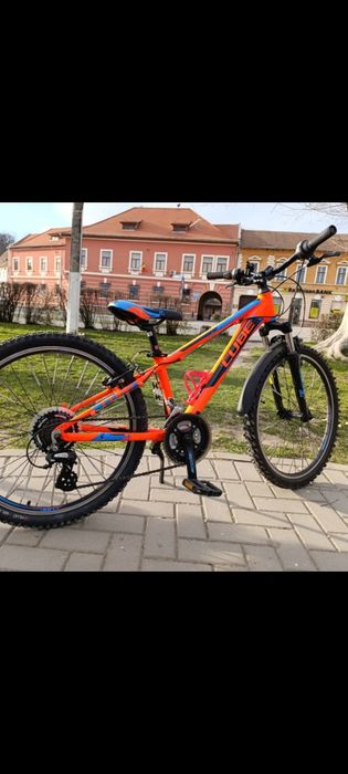 Bicicleta cube 24 incs