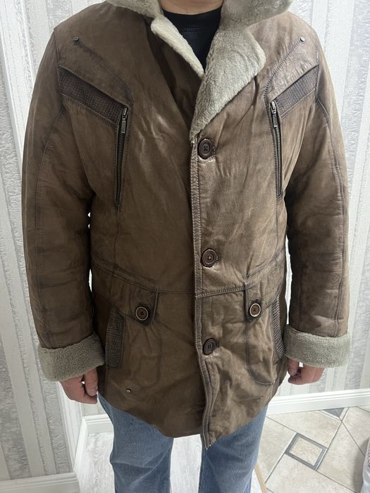 Дубленка мужская-15000 тг