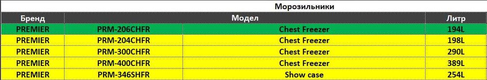 Морозильник PREMIER. Арзон! Музлатгич! Ишончли савдо! Muzlatkich