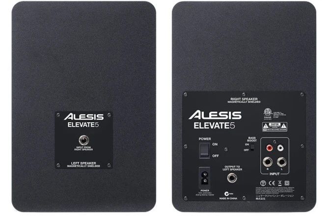 Pereche monitoare studio Alesis Elevate 5 de 80w boxe sistem audio 2.0