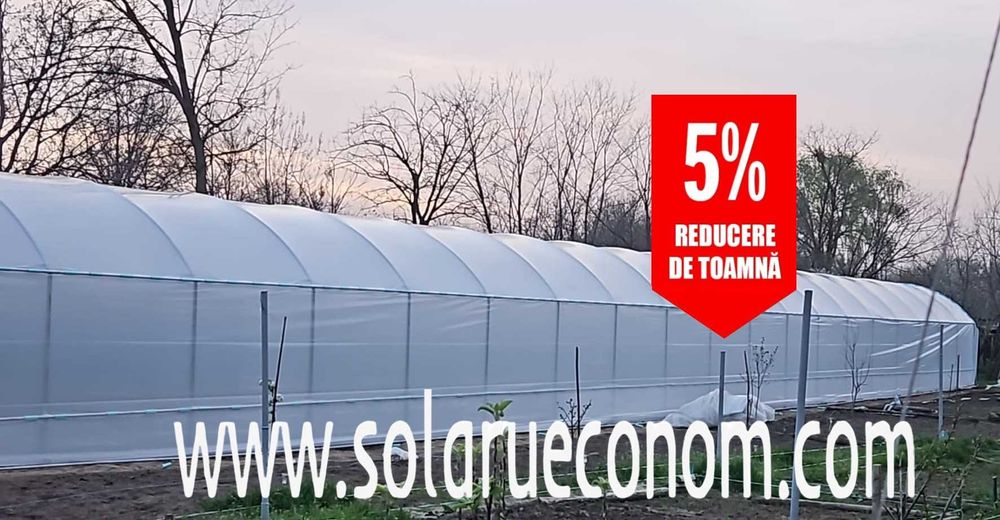 Solar(sera) de gradina, 1427 lei (standard 3x4, teava ng, fara folie )