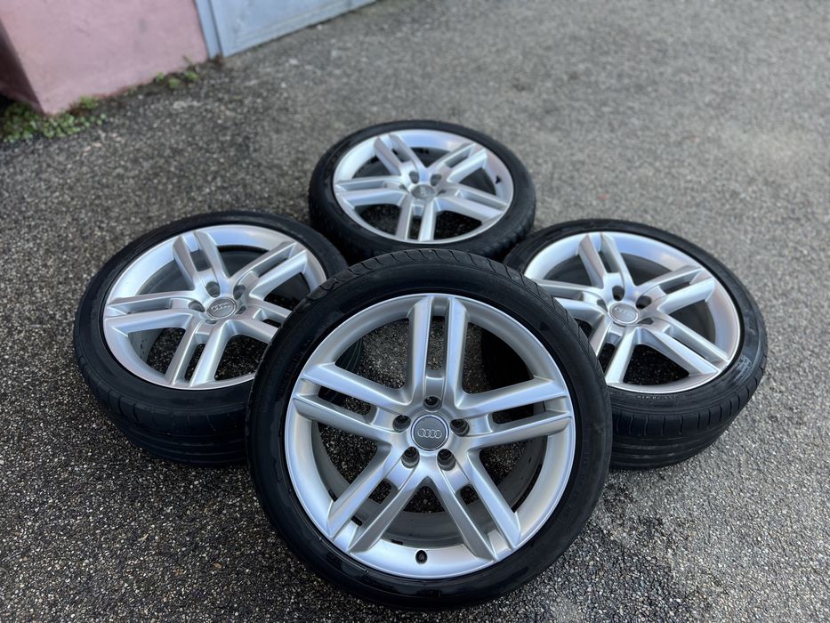 Roti jante audi a4 a6 S line 19 66,6 gaura anvelope de vara
