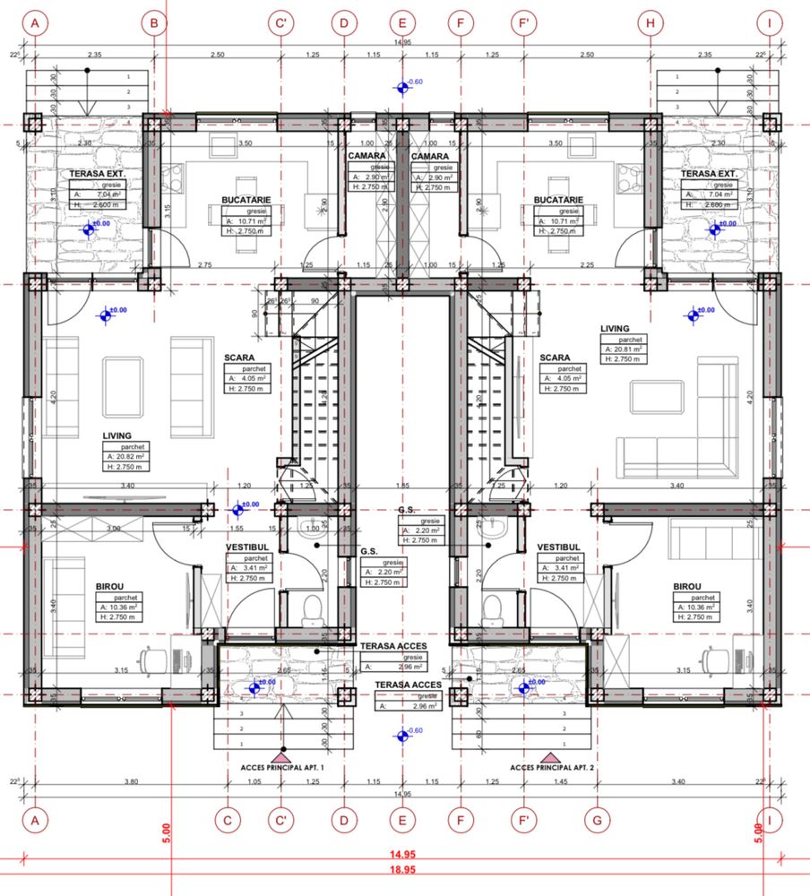 Proprietar-Casă individuală (4 camere+living+3băi) Moșnița Nouă-asfalt