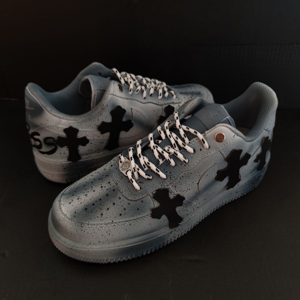 Nike Air Force 1 x Chrome Hearts Custom