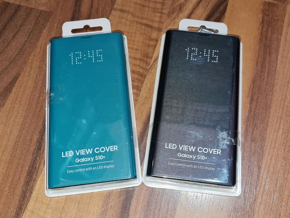 Husa smart activa originala Samsung Led View Cover S10+ S10 Plus G975