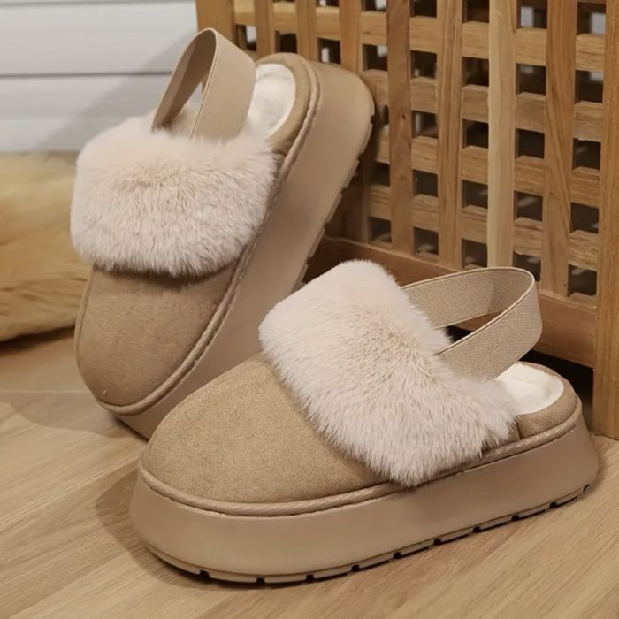 36-41 пускави,удобни и топли домашни пантофи с пух. Топ модел!