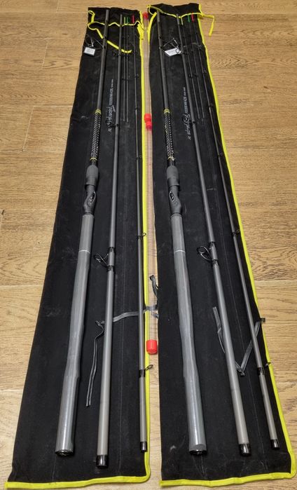 SET 2 Lansete Feeder FL Strategist Distance MH 4.20M 80-150G 3Seg