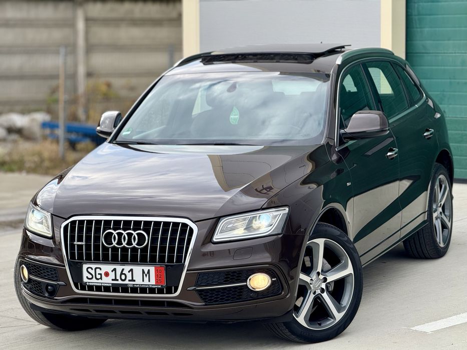 Audi Q5 2.0TDI•190cp•2017•3xS-Line•Distronic