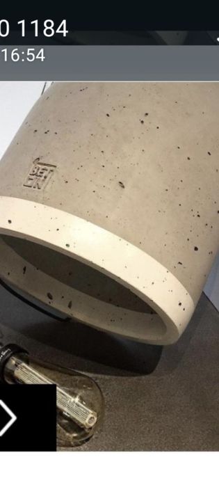 Дизайнерская люстра бетон