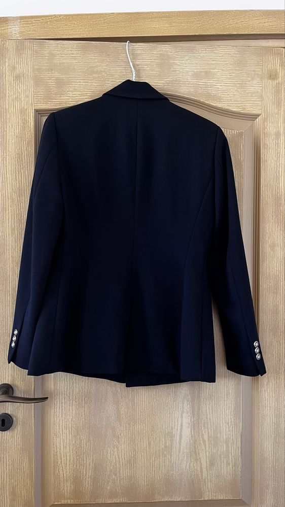 Тъмно синьо сако Zara
