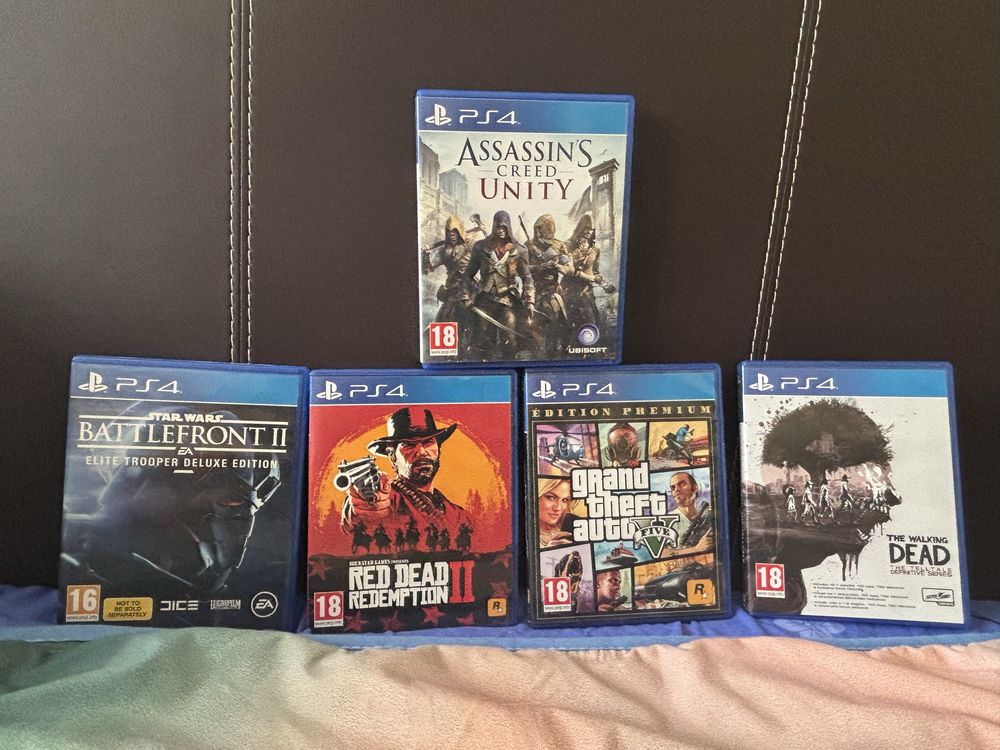 Ps4/4 игри/1 син контролер