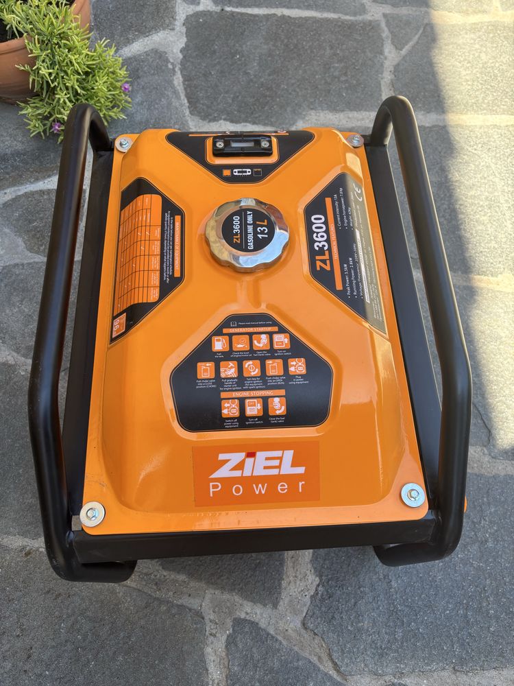 бензинов генератор ZIEL Power ZL3600 – 3.5kW / 2.8kW