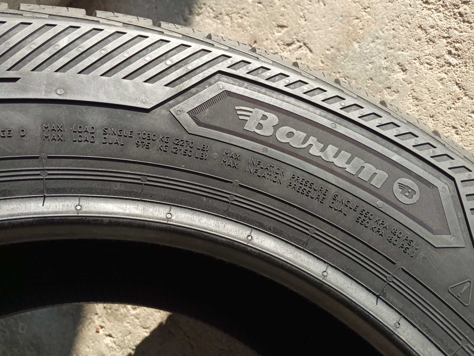 2 Нови бусови всесезонни гуми 215/65R16C Barum Vanis AllSeason 109T