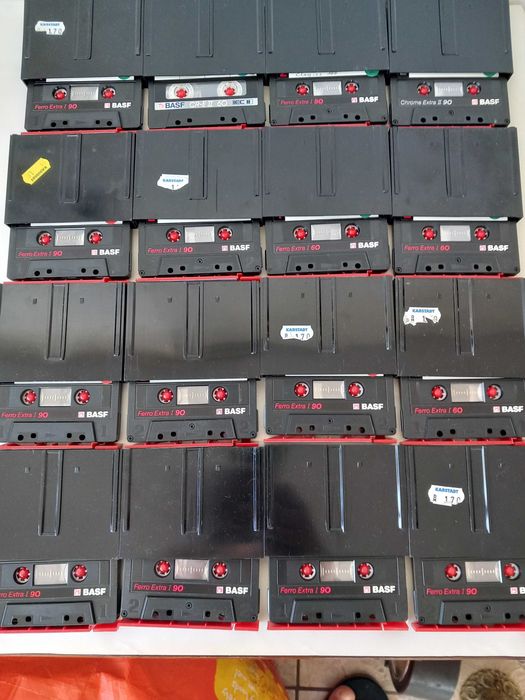 Basf Ebox Ferro Extra 90,Casete Audio,16 Bucati