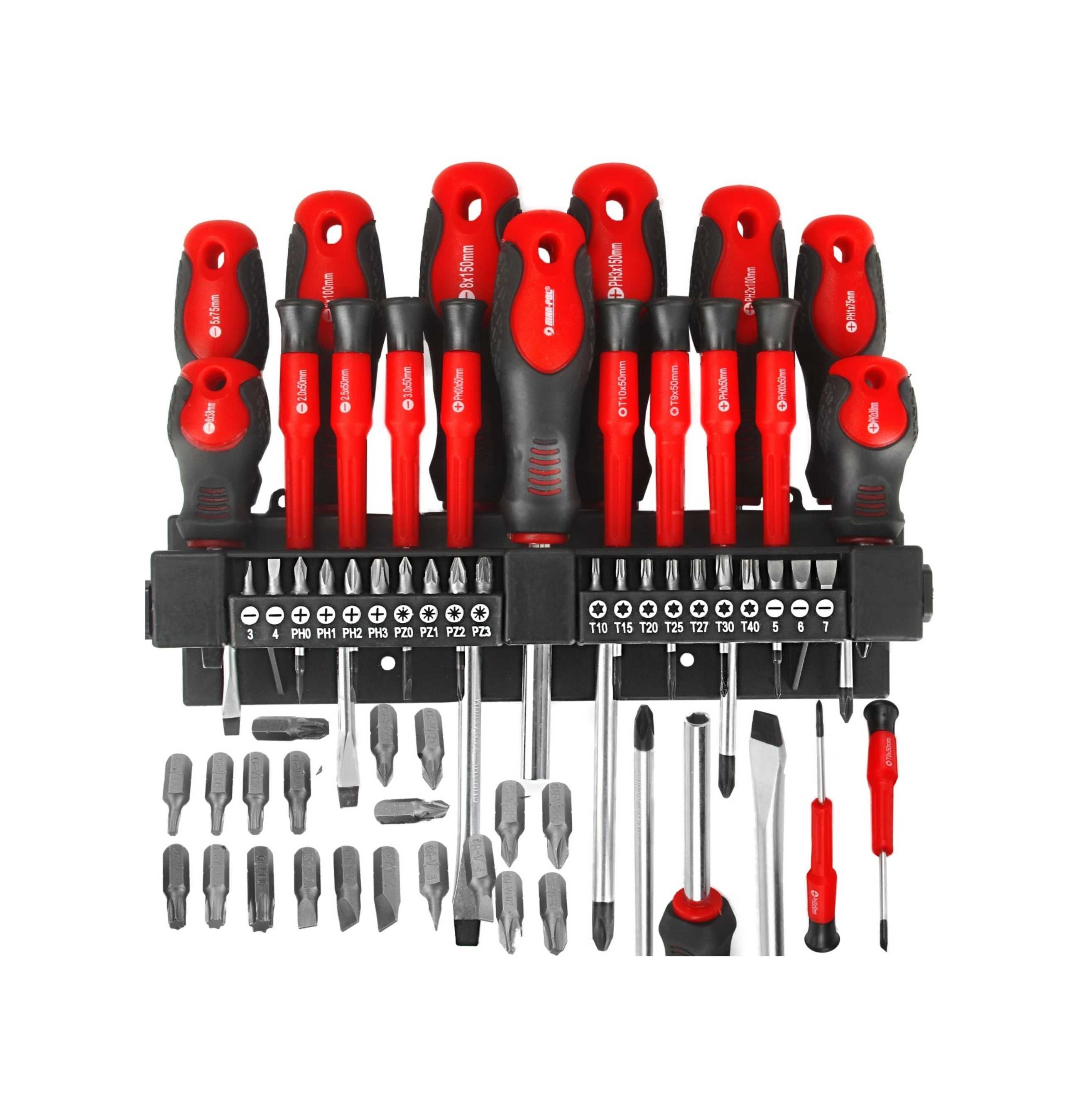 Комплект отвертки и битове 37 части MAR-POL