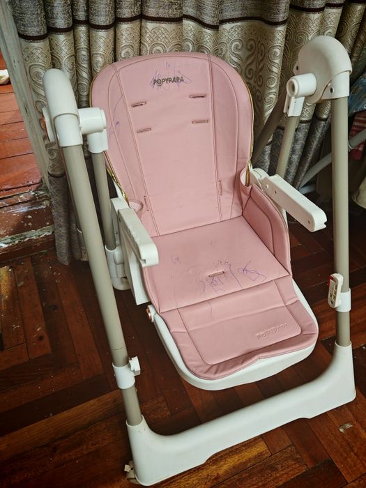 Детский стульчик 2в1 качеля