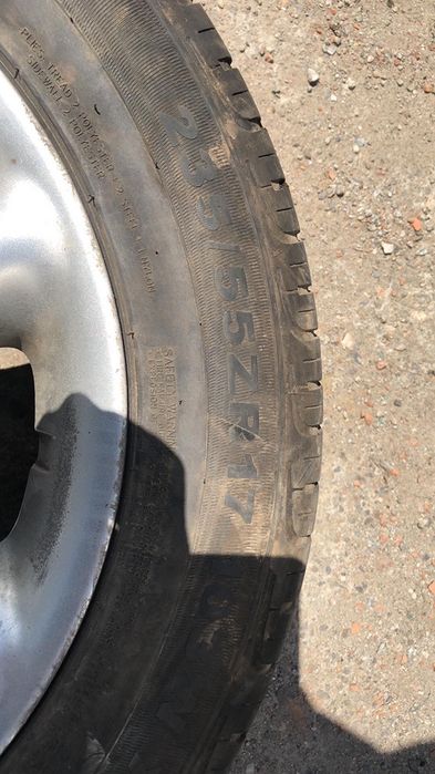 Set Jante pe 17 Land Rover Freelander 1 cu anvelope dezmembrez piese d