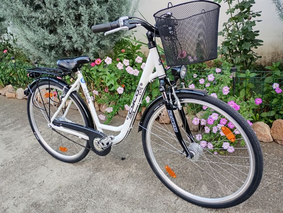 Bicicletă damă CYCO,cu 7 vit Nexus,frână picior !