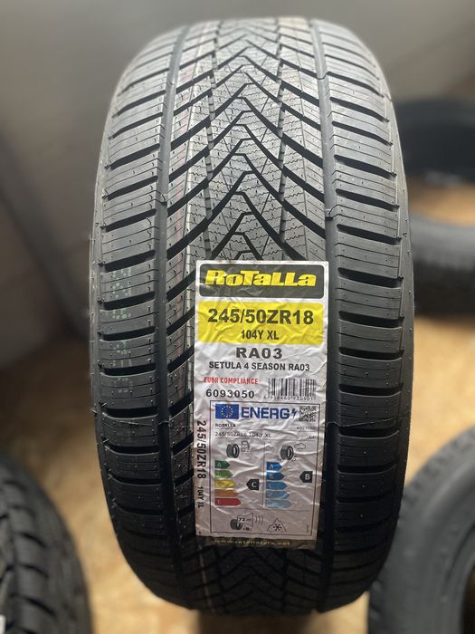245 50 18 Rotalla setula 4 season 104Y XL