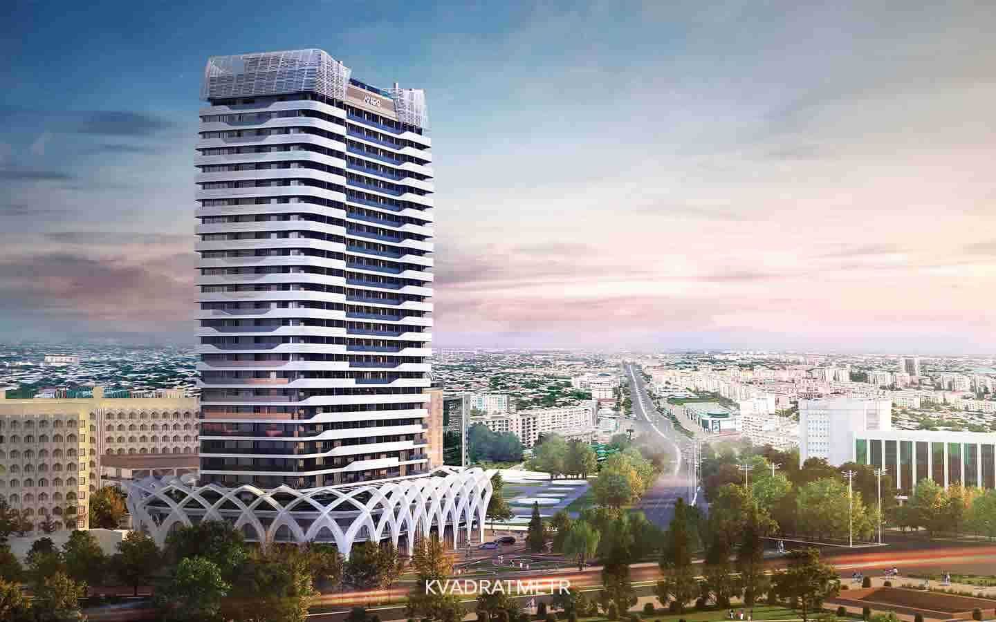 3/17/26 - NRG U-Tower - Tashkent City - Gardens - Boulevard - Гарденс