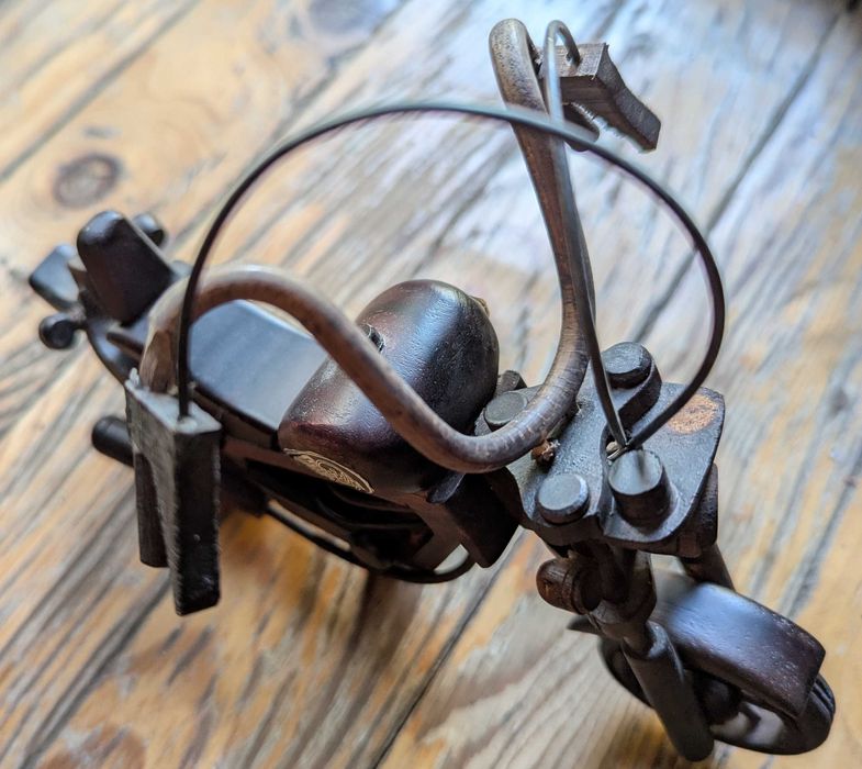 Дървен мотор Harley Davidson