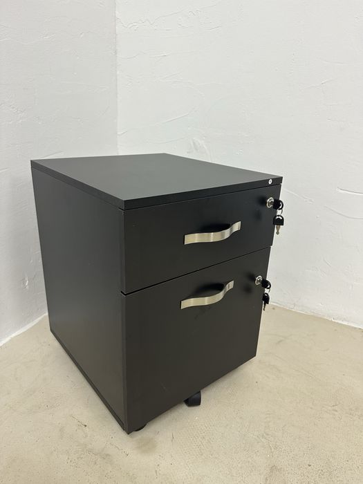 Офис шкаф за документи, заключващ се, 2 чекмеджета VASAGLE