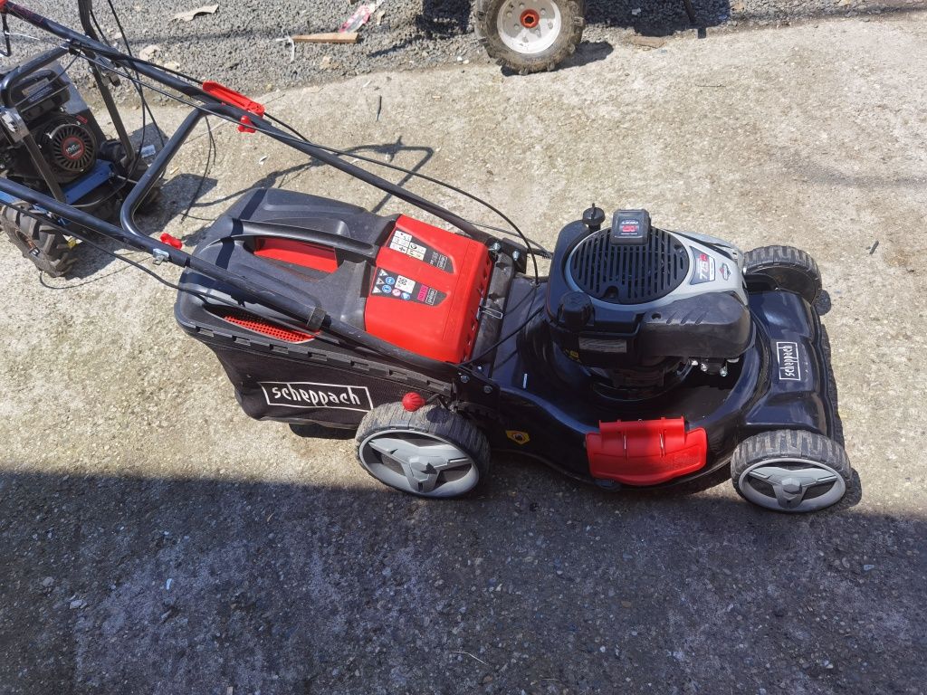 Mașina de tuns gazon briggs&stratton  pornire start stop electric