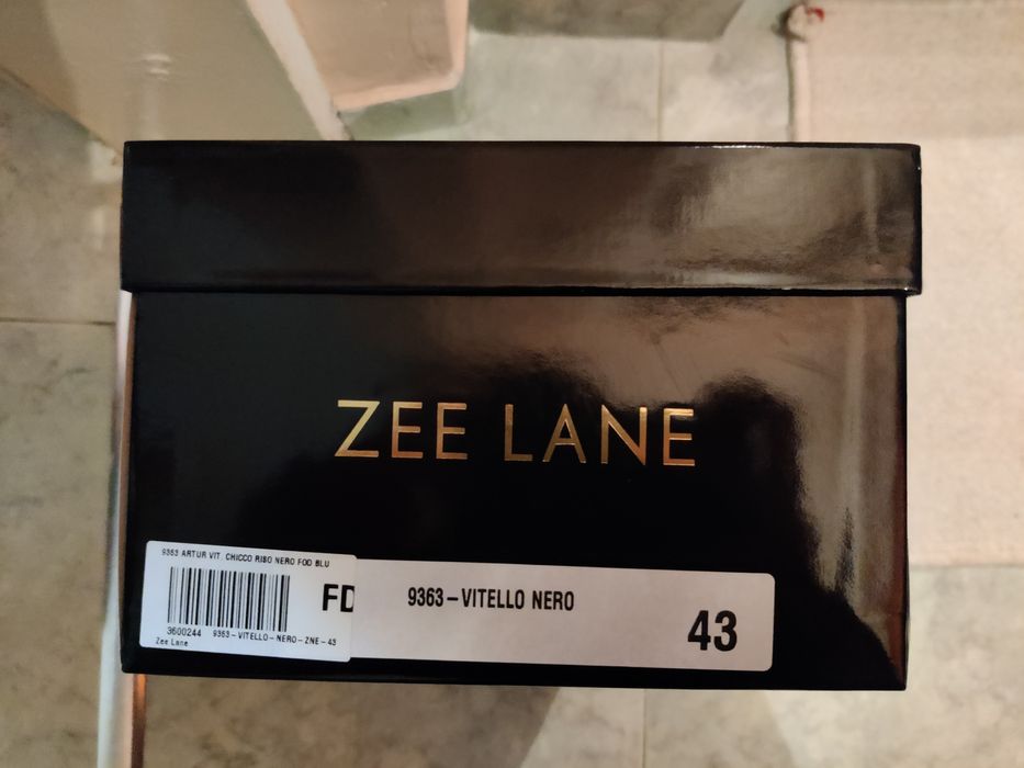 Крайна цена! Мъжки обувки естествена телешка кожа Zee Lane