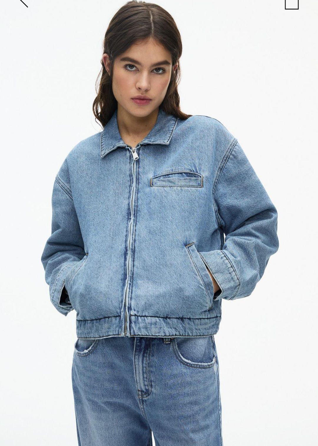 Дънково яке Pull and bear