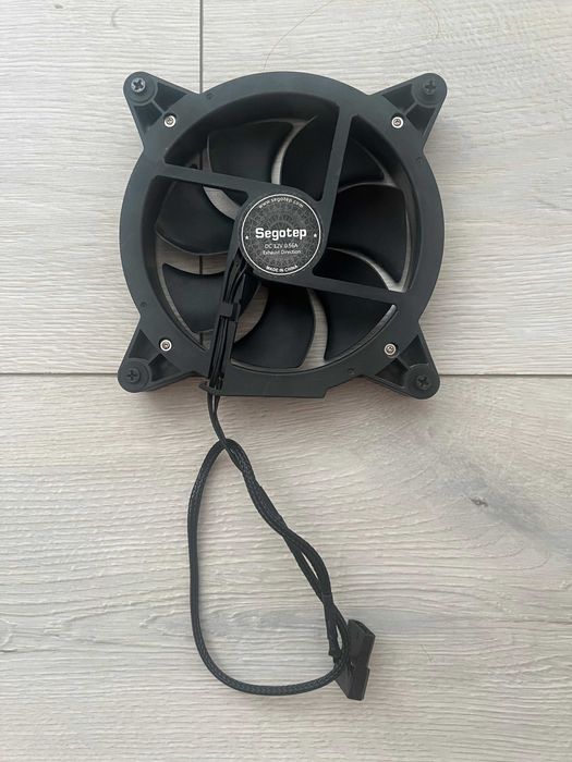 Vand Ventilatoare Segotep Lighting RGB, 140mm, Conector 4-pin Molex