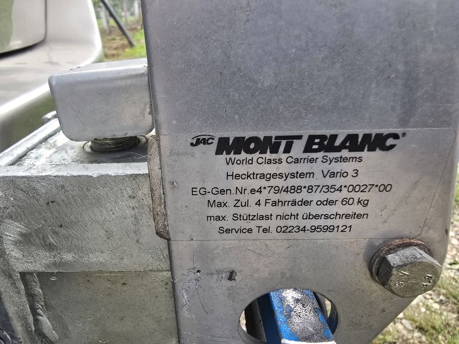 Vand suport biciclete pe carlig pt. 3 biciclete