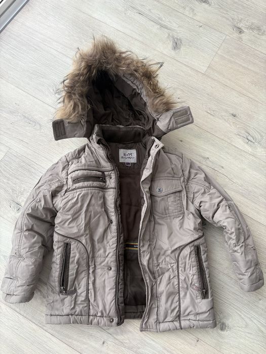 Куртка на мальчика зима ростовка 116
