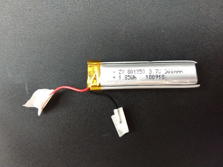 Acumulator 801350 litiu 3.7v, 500 mah, drona, jucarii rc