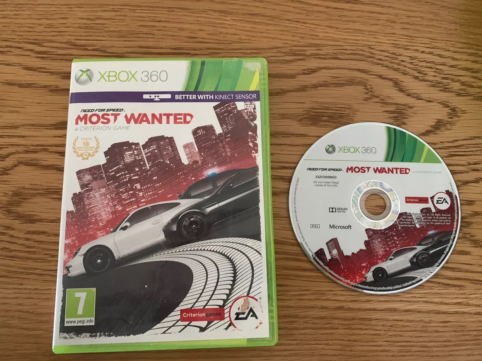 Need for Speed: Most Wanted  Xbox 360