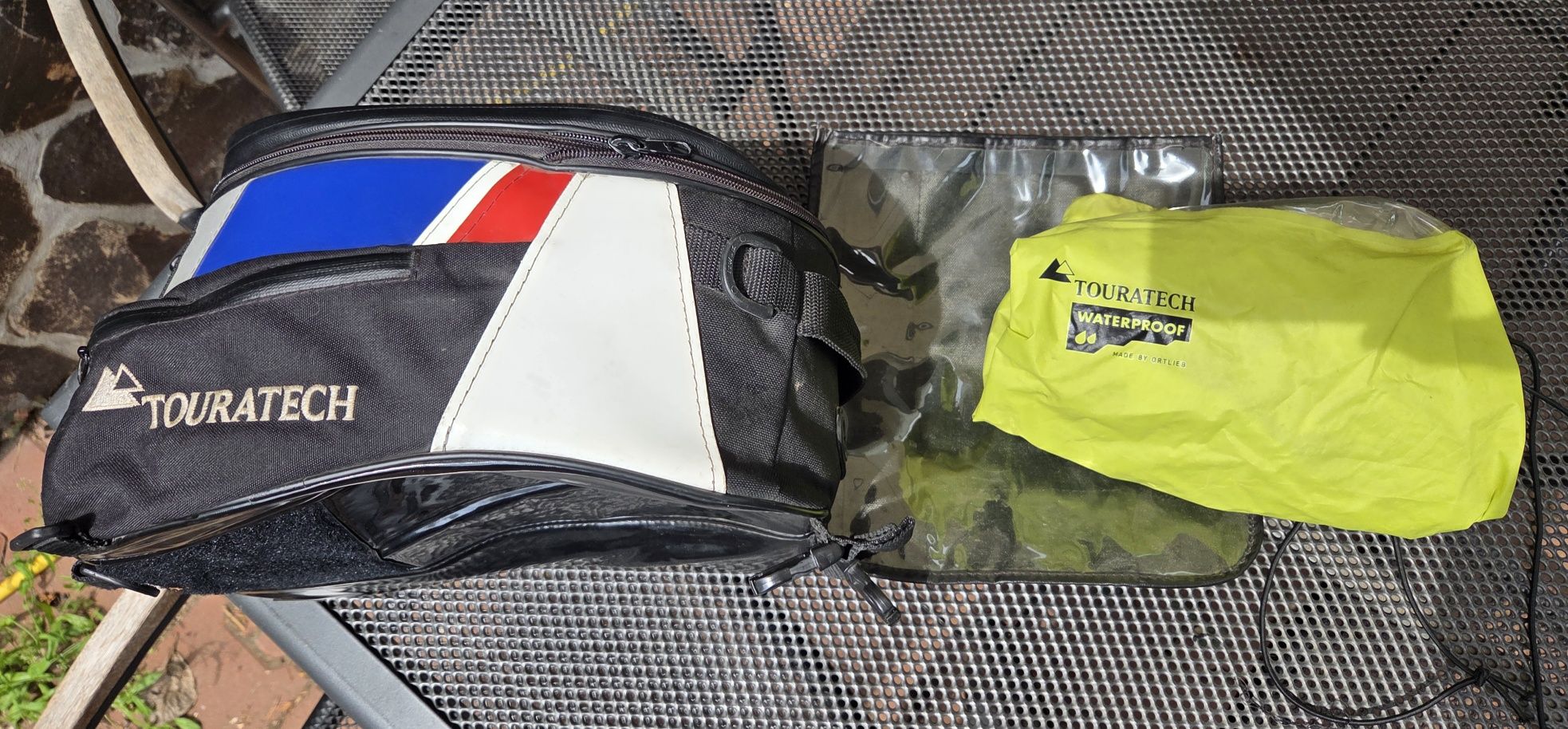 Tankbag geanta rezervor Touratech tricolor Africa Twin BMW GS
