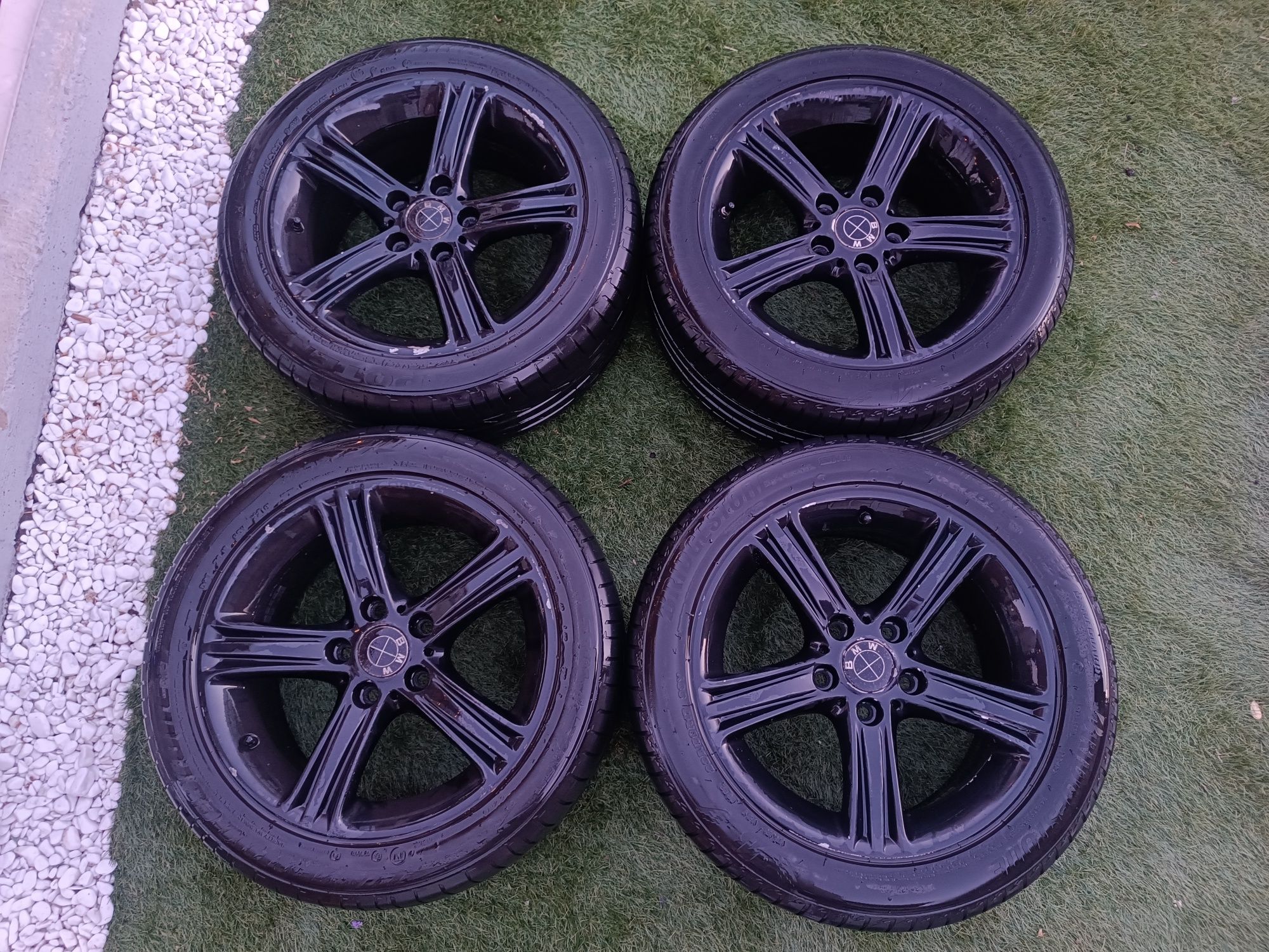 BMW F30 17" Оригинални джанти стил 393 + Runflat Bridgestone DOT 2022