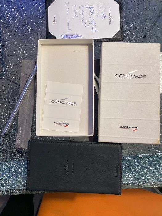 Вещи от борда на най бързия самолет в света “ CONCORDE “!100% оригинал