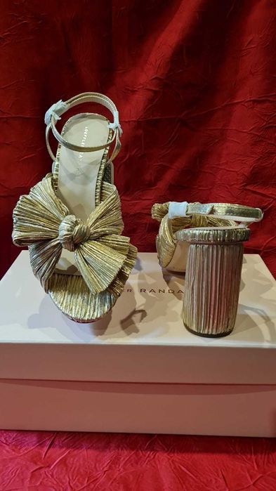 Дамски Сандали "Loeffler Randall"- Camellia Knot Mule