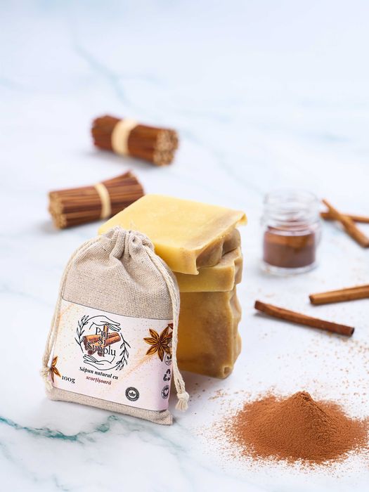 Sapun de casa 100% Natural cu Scortisoara