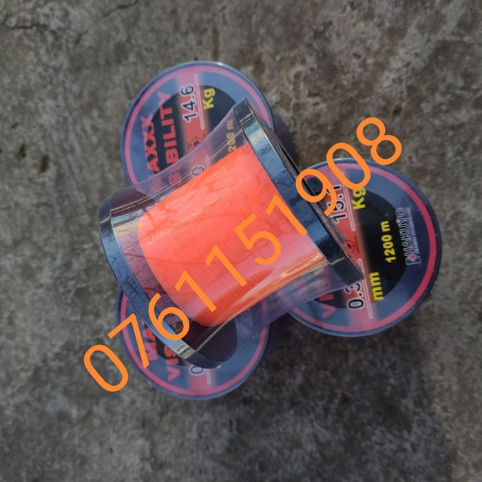 Nylon Monofilament Hakuyo 1200m 0,23 mm--0,26mm