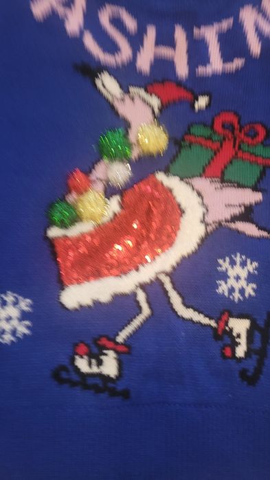 Pulover craciunistic  marime L,dama