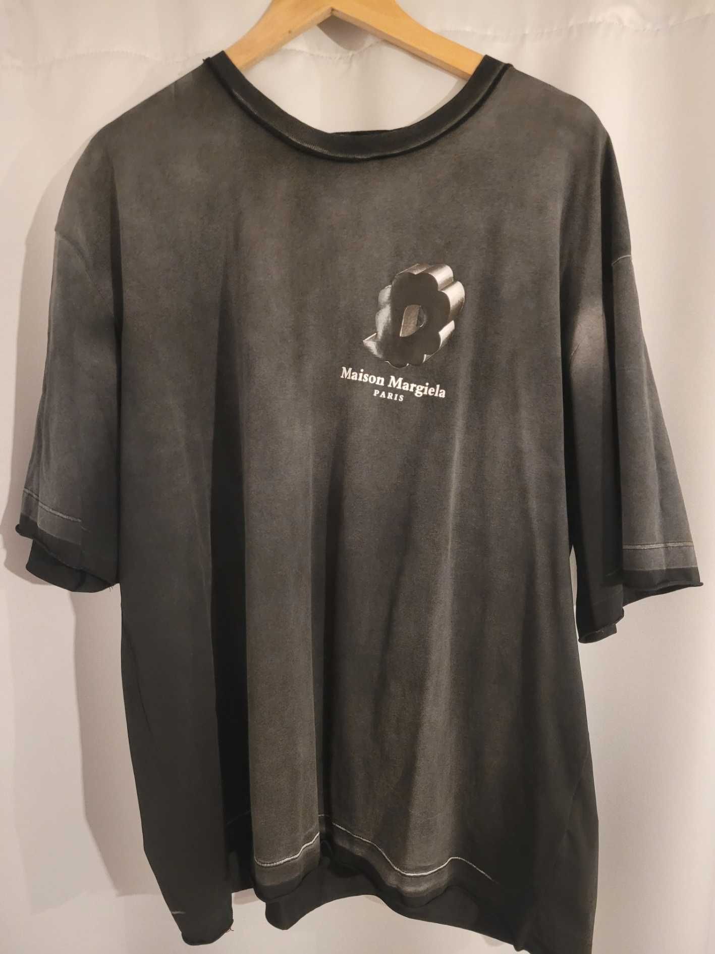 Maison Margiela vintage wash logo T-shirt