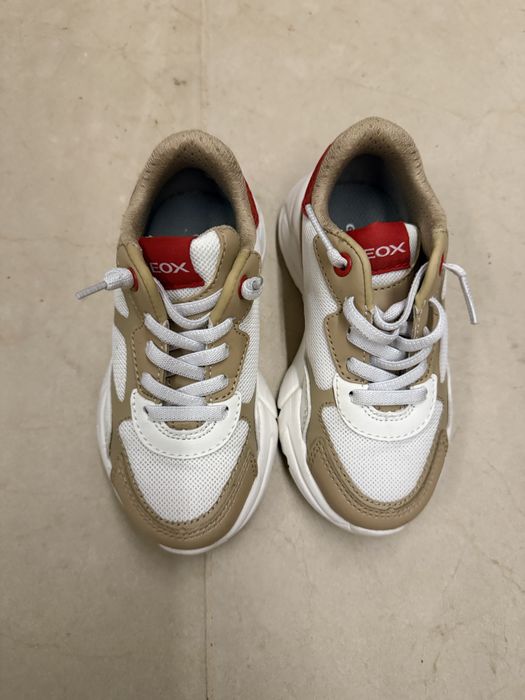 Geox спортни обувки, еко кожа с мрежа