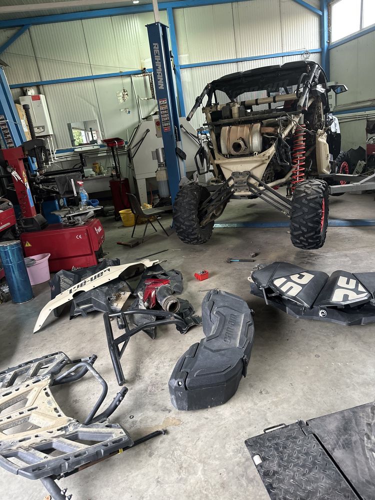 Service ATV / SSV / UTV Iasi reparatii vopsit raptor mecanica