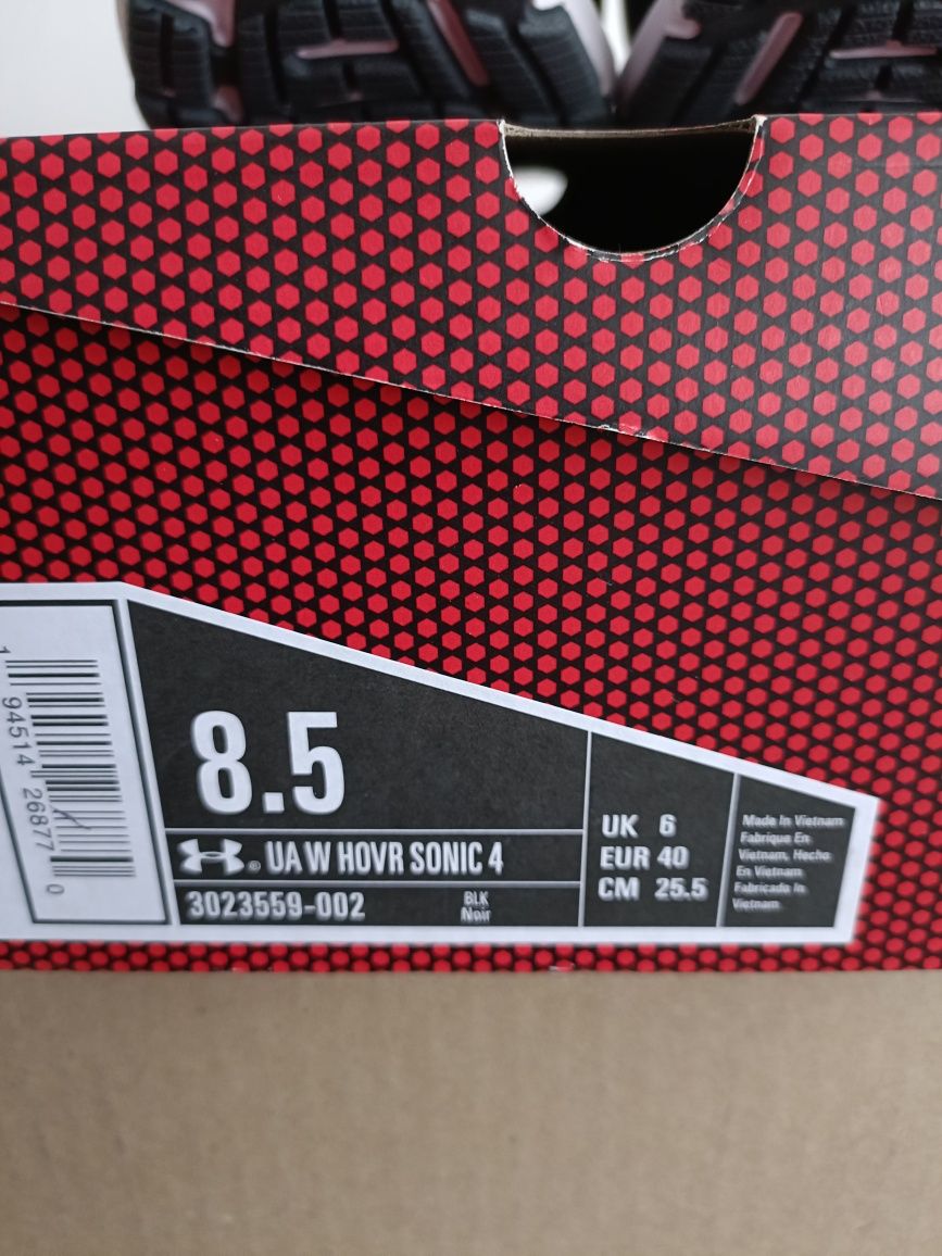 Маратонки Under Armour Hovr Sonic 4 номер 39 и 40 код 12A
