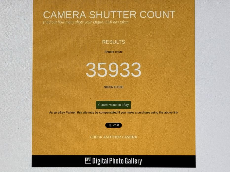 Nikon D7100 тяло