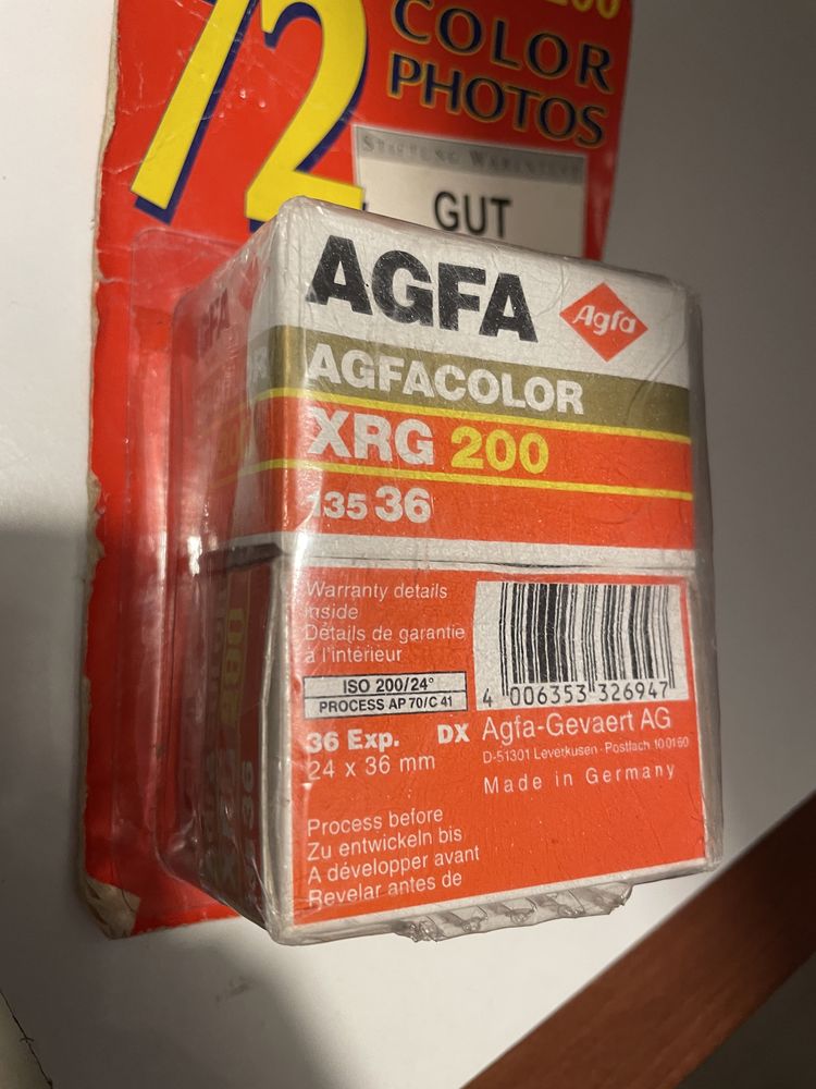 Agfa color XRG200 film