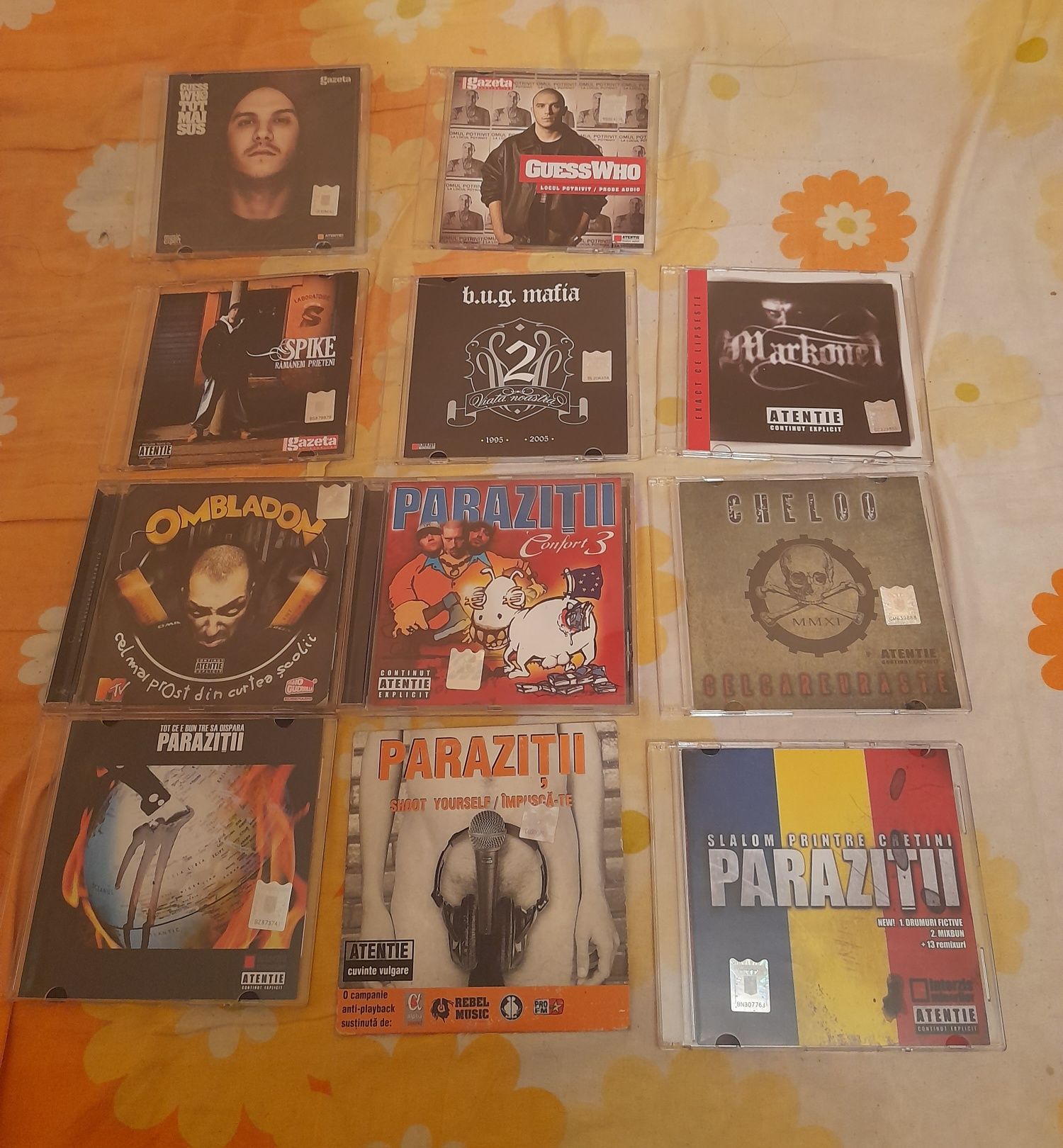 Muzica rap de colecție pe CD